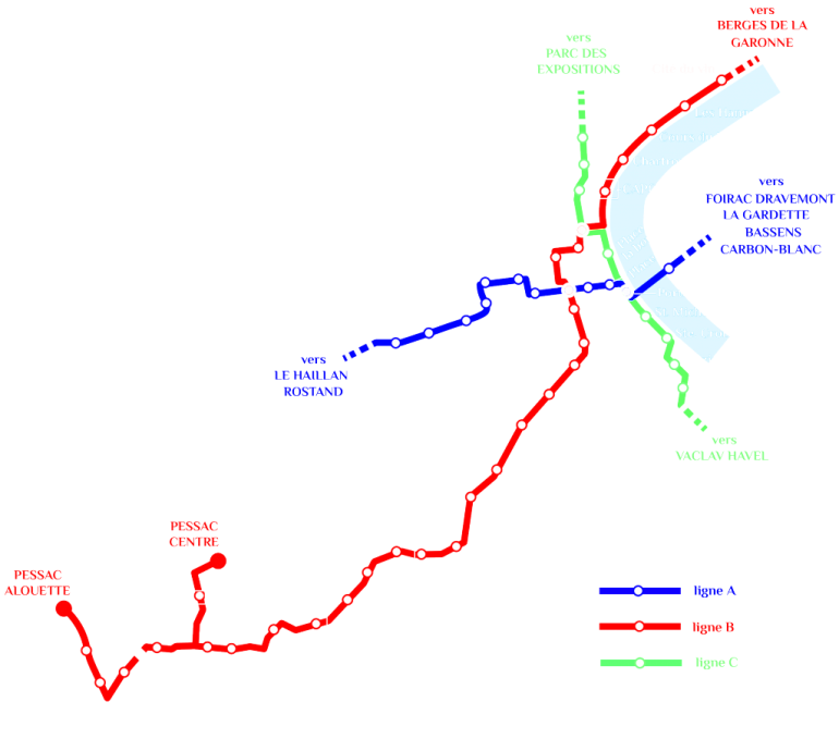 Public transportations in Bordeaux